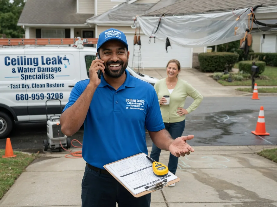 Ceiling Leak Cleanup Glennville, GA FAQs