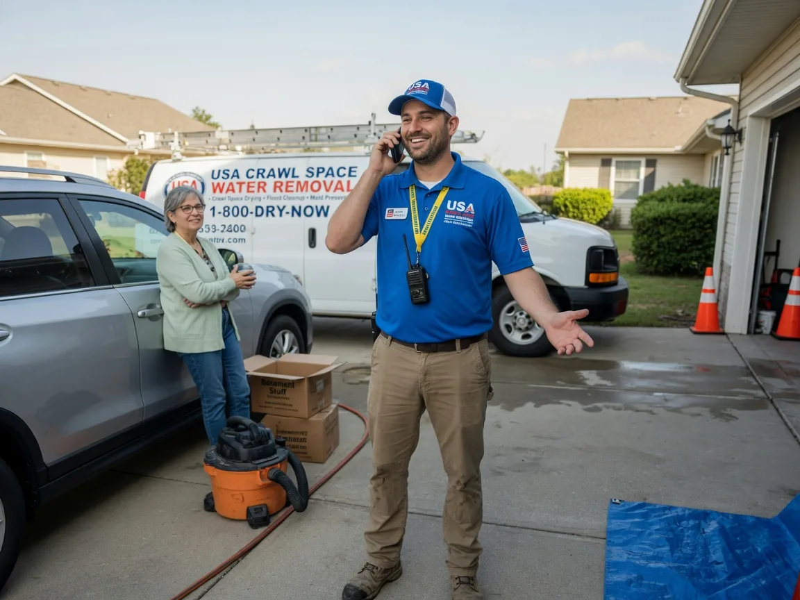 Crawl Space Water Removal Glennville, GA FAQs